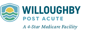 Willoughby Post Acute four star Medicare logo