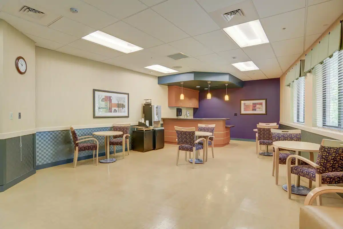 A common room at Willoughby Post Acute